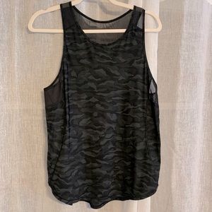Lululemon camo tank